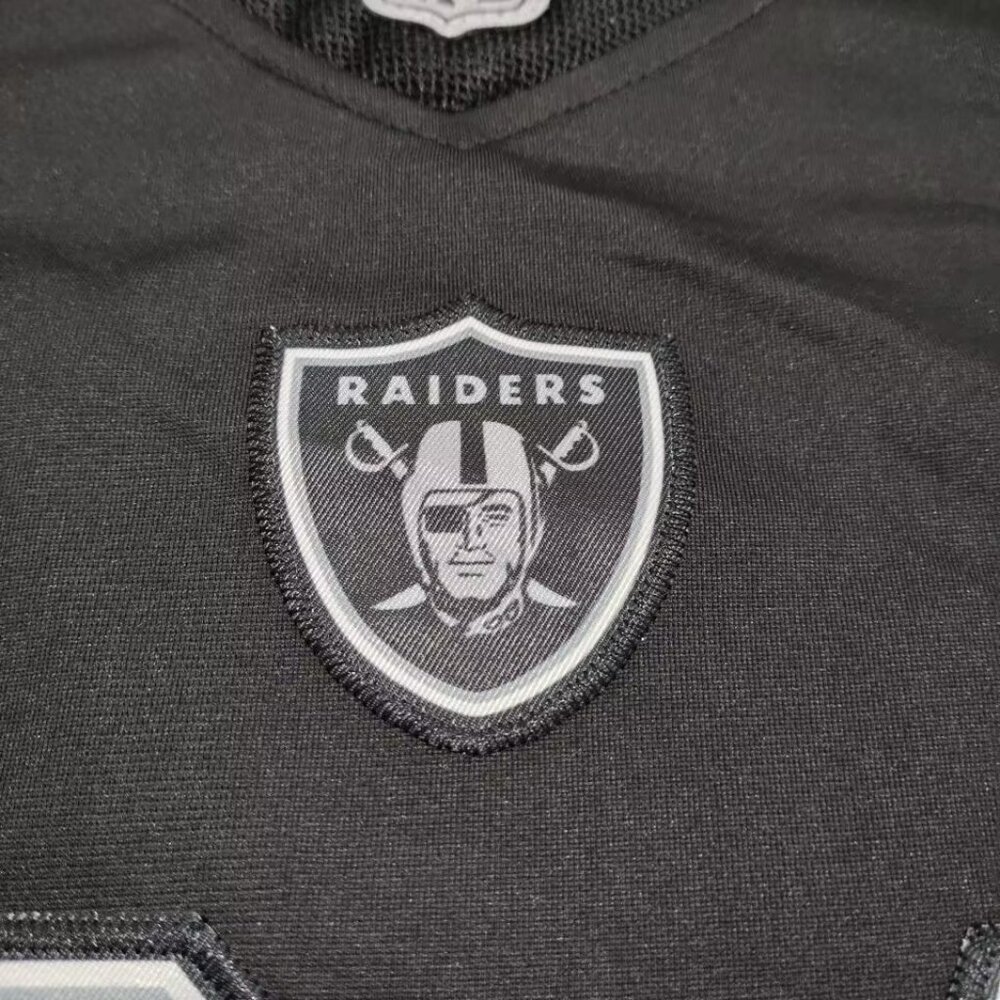 NFL Las Vegas Raiders #34 Jackson Black Jersey - Picture 2 of 9
